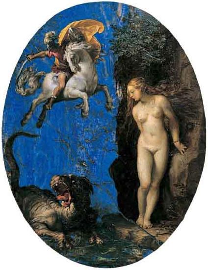 GIuseppe Cesari Called Cavaliere arpino Perseus Rescuing Andromeda oil painting image